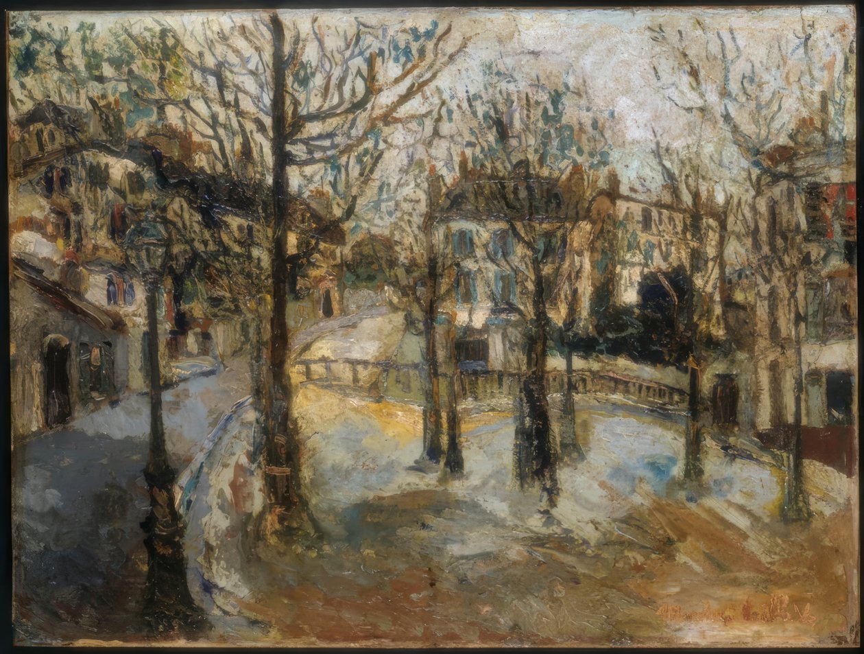 Ravignan tér alkotó: Maurice Utrillo
