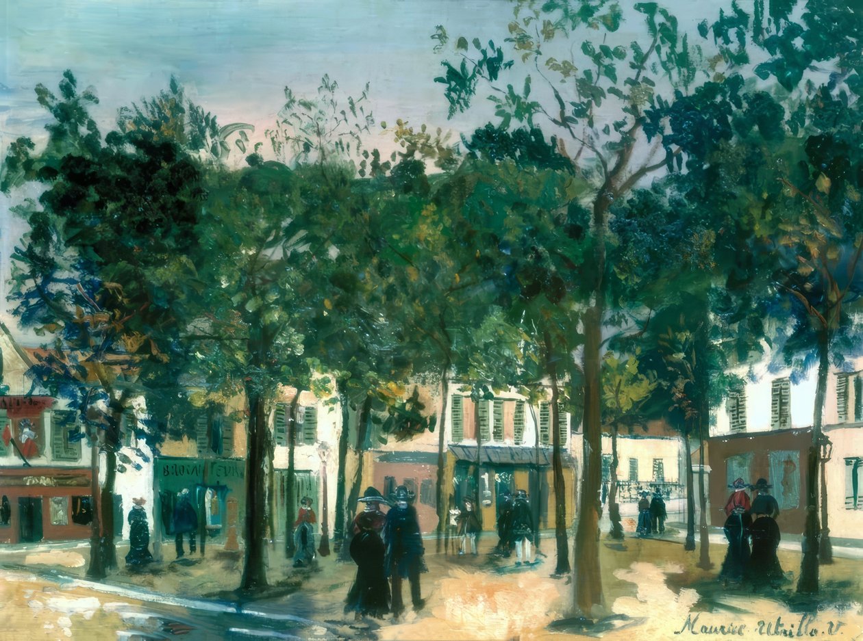 Place du Tertre alkotó: Maurice Utrillo