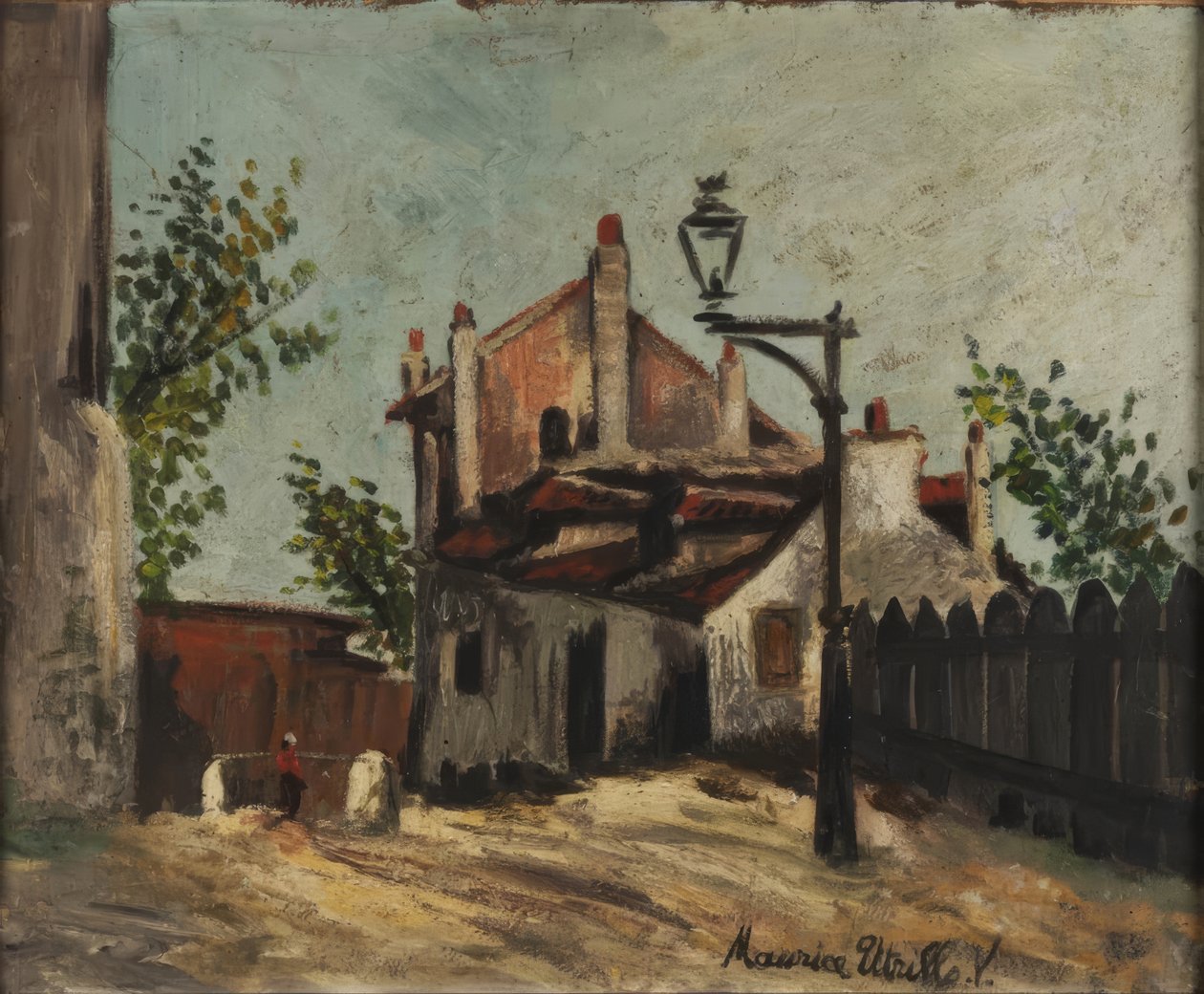 Mont-Cenis utca alkotó: Maurice Utrillo