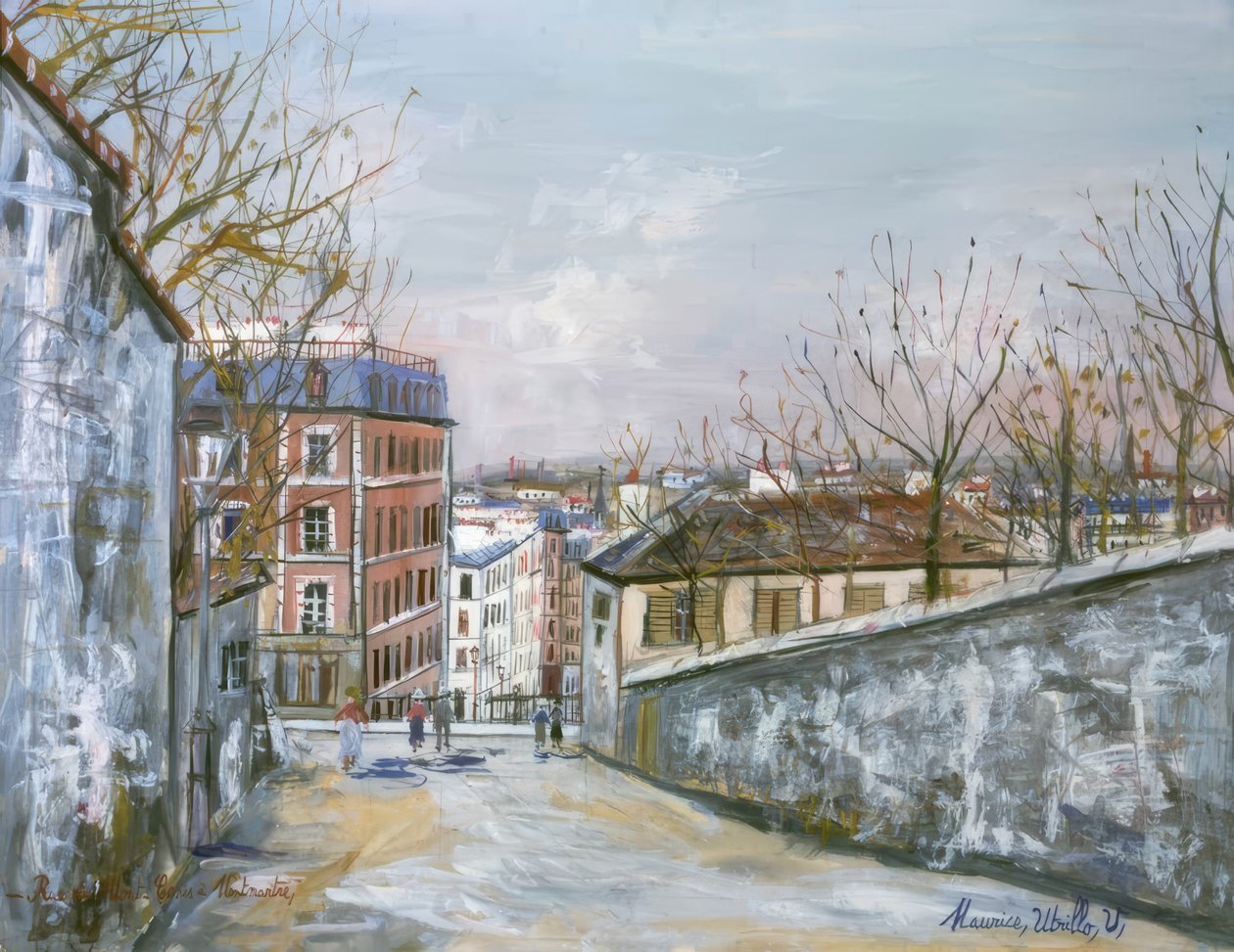 Mont-Cenis utca alkotó: Maurice Utrillo