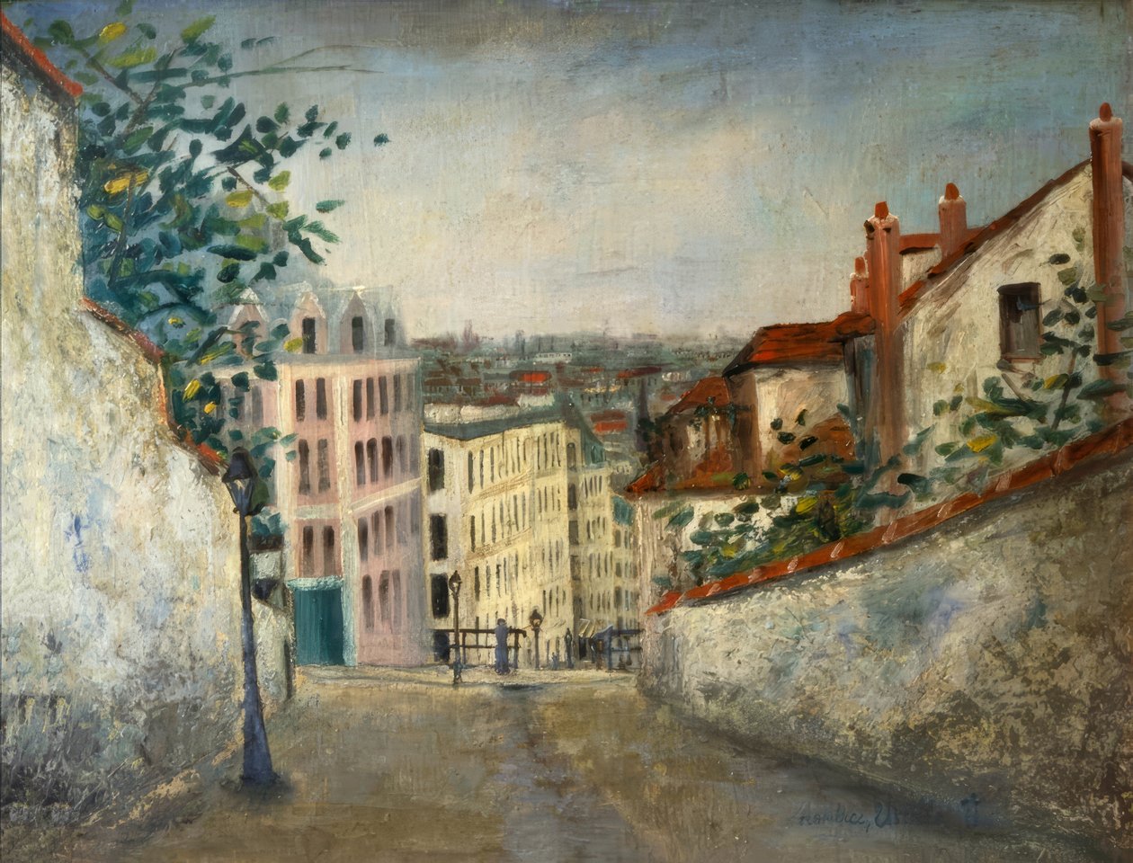 Mont-Cenis utca alkotó: Maurice Utrillo