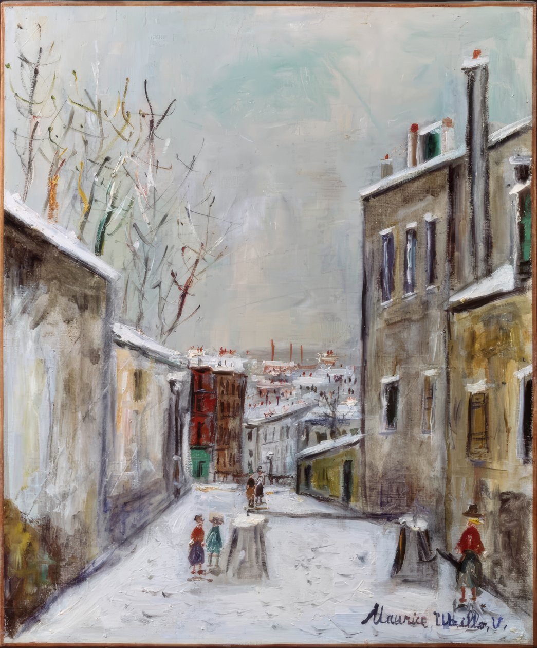 Mont Cenis utca alkotó: Maurice Utrillo
