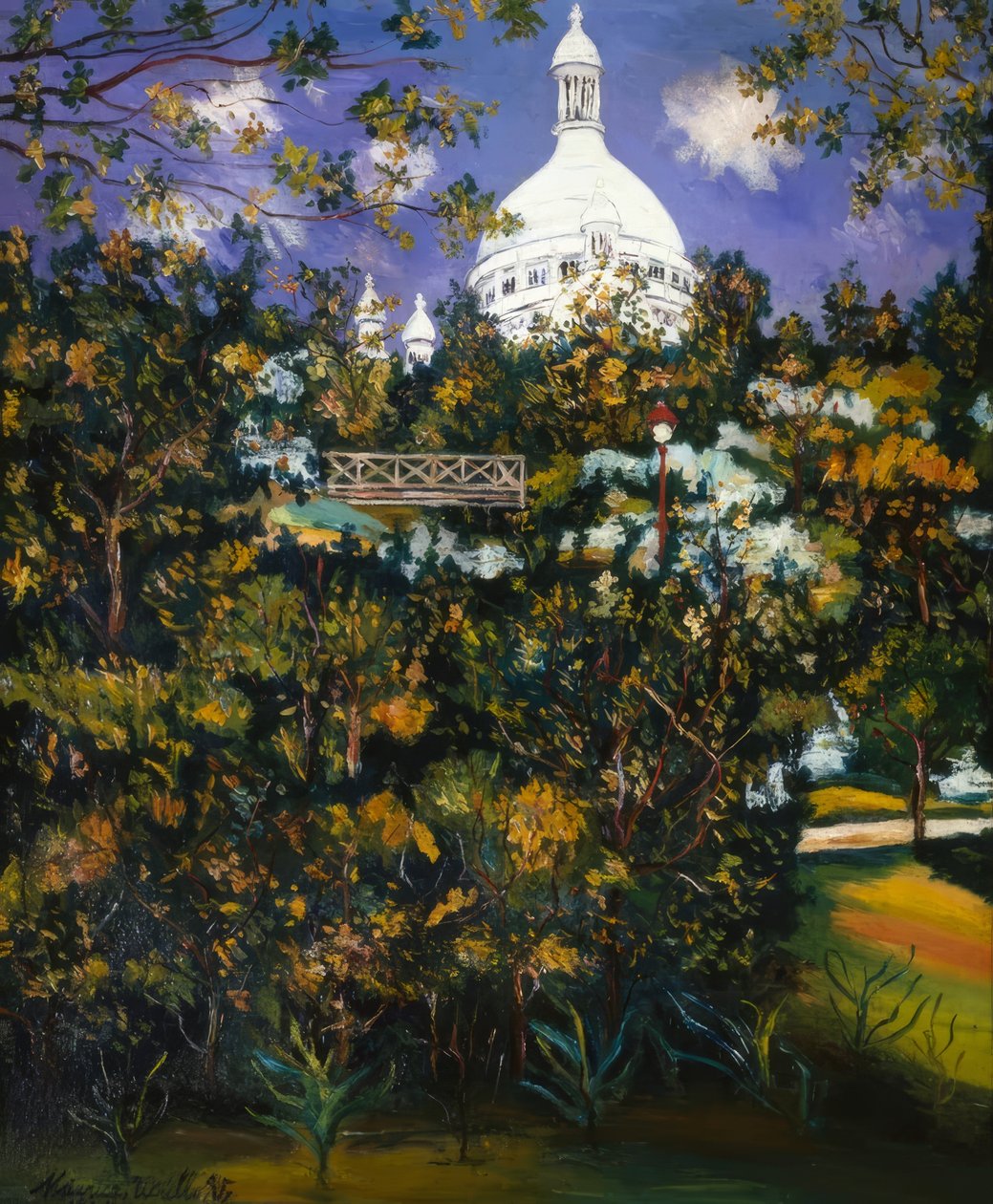 Sacré-Coeur de Montmartre alkotó: Maurice Utrillo
