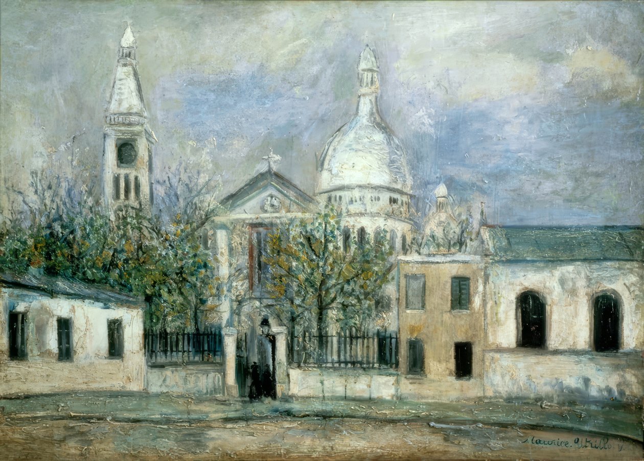 Saint-Pierre-de-Montmartre alkotó: Maurice Utrillo