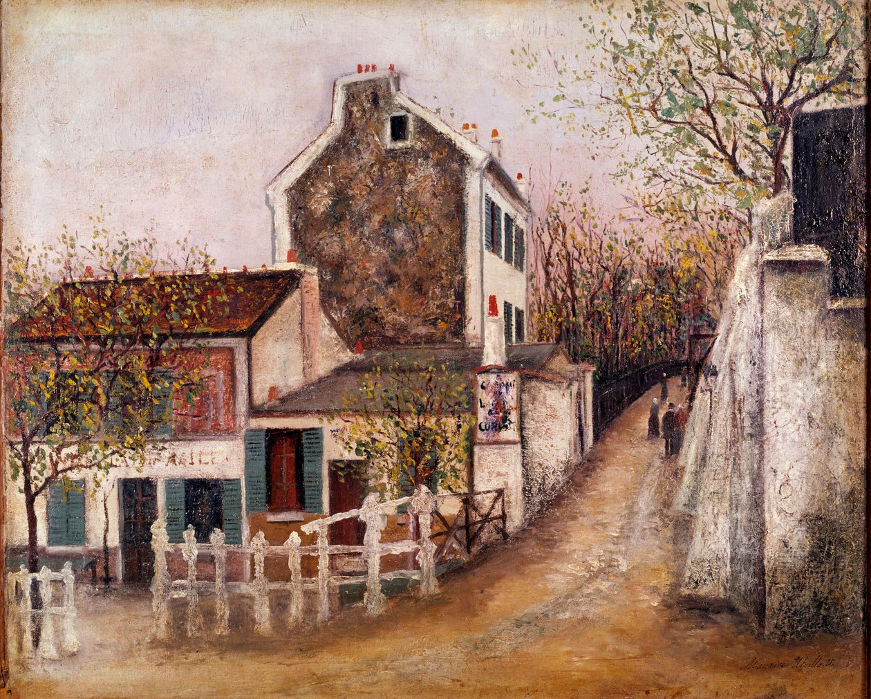 Az agilis nyúl alkotó: Maurice Utrillo