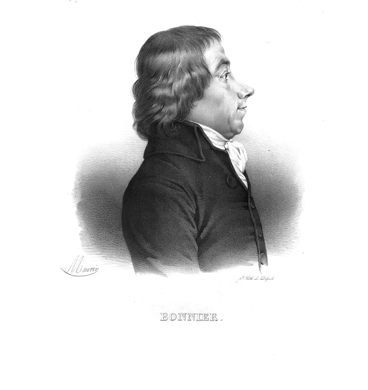 Ange-Élisabeth-Louis-Antoine Bonnier, 1820-as évek. alkotó: Maurin