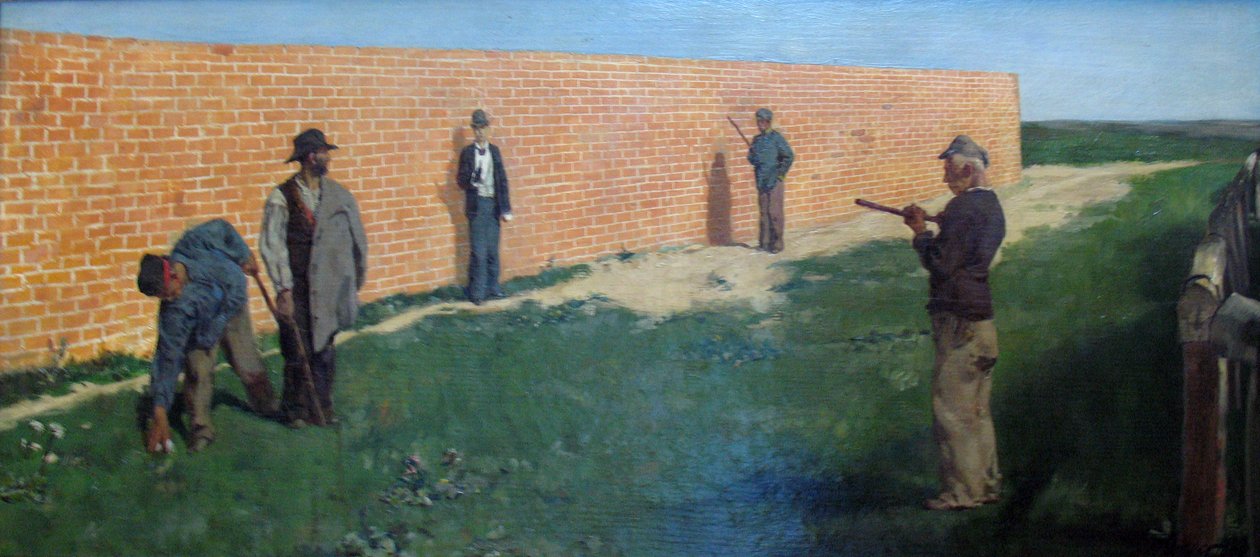 A járókák lesben állnak németül: A sétálók lesben állnak: be alkotó: Max Klinger