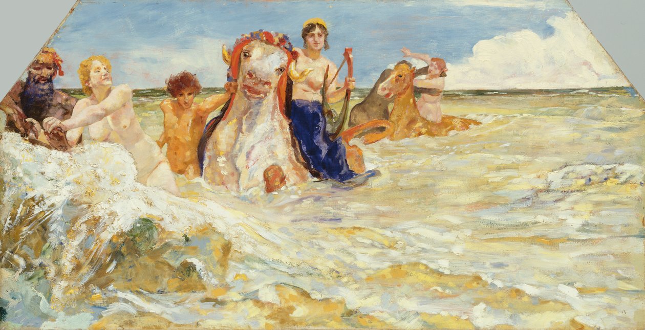 Sea Gods in the Surf, 1884-85 alkotó: Max Klinger