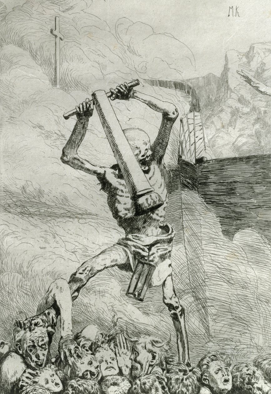 Third Future, 6. lemez az „Eve and the Future” Opus III-ból, 1880-ban alkotó: Max Klinger