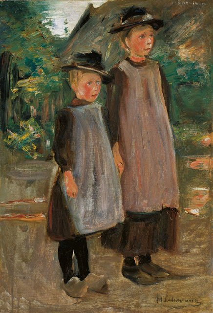 Két holland gyermek - két nővér alkotó: Max Liebermann