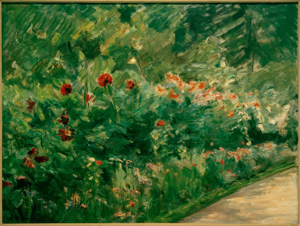 Évelő virágok a délnyugati konyhakertben alkotó: Max Liebermann
