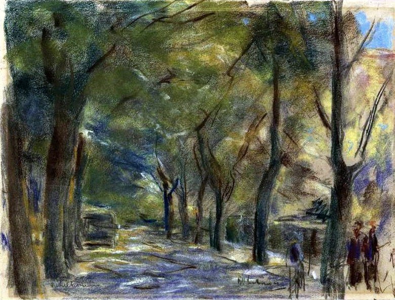 Colomierstrasse, Wannsee alkotó: Max Liebermann