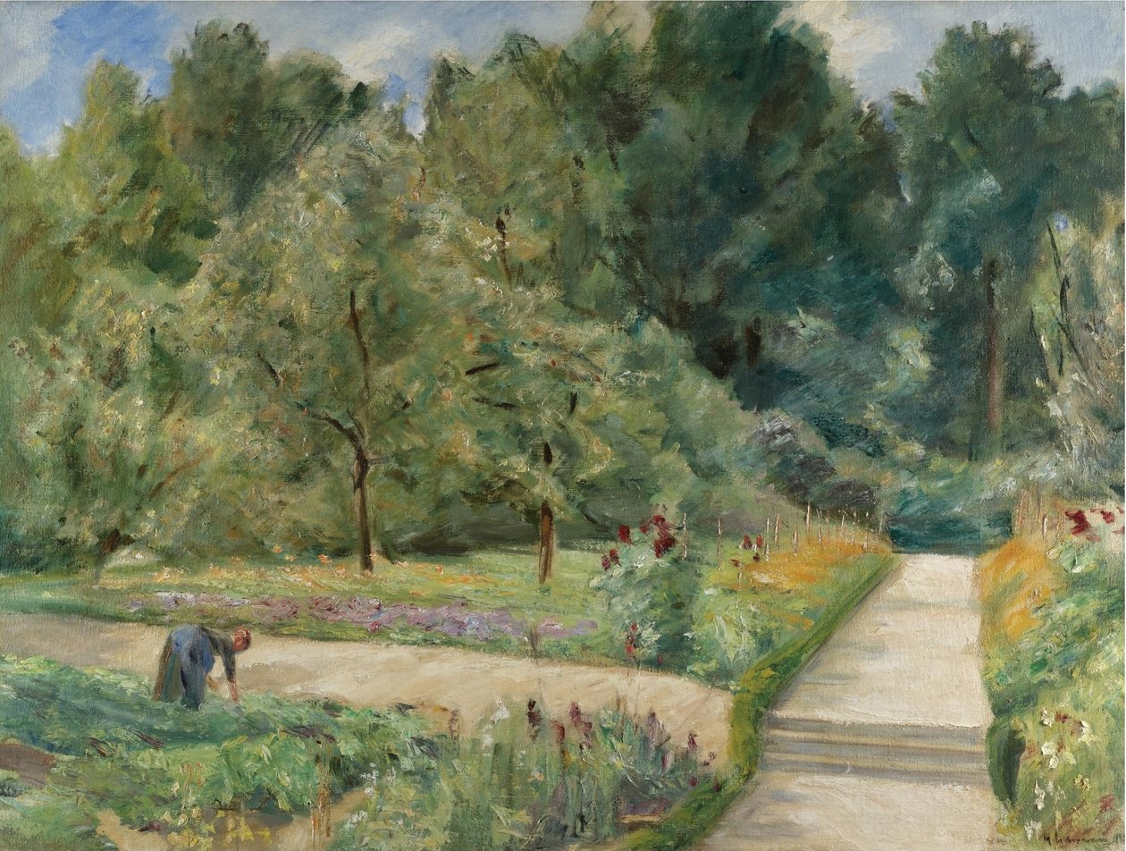 A wannsee-i konyhakert nyugati irányban alkotó: Max Liebermann