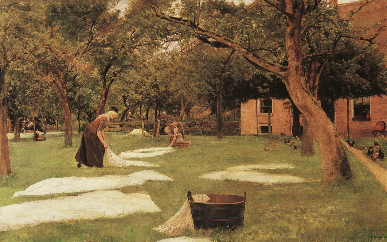 Die Rasenbleiche alkotó: Max Liebermann
