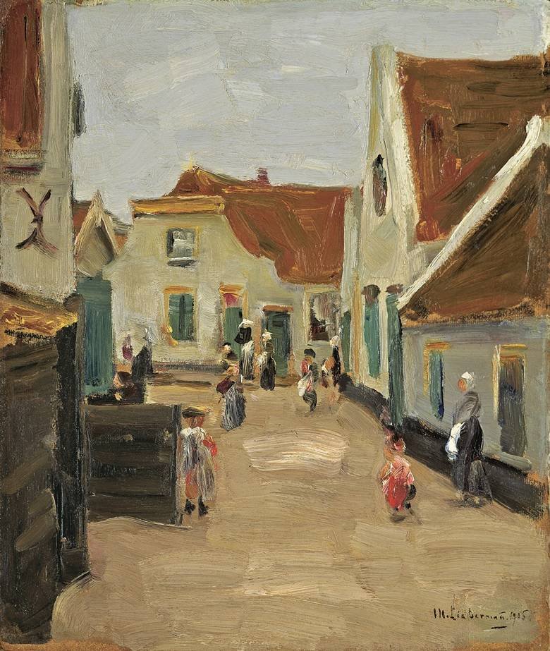Dorfstrasse, Noordwijk alkotó: Max Liebermann