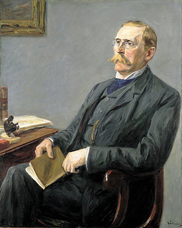 Dr. Wilhelm Bode alkotó: Max Liebermann