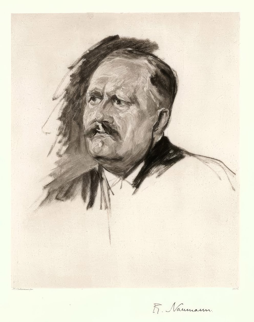 Ms. Naumann / M. Liebermann portréja alkotó: Max Liebermann