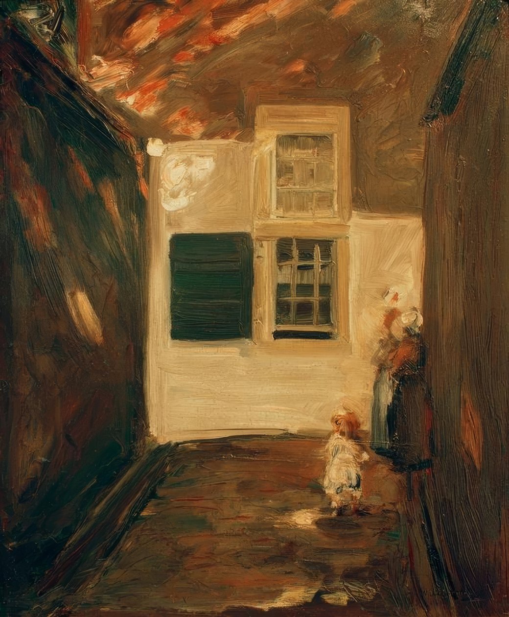 Sikátor Leidenben alkotó: Max Liebermann