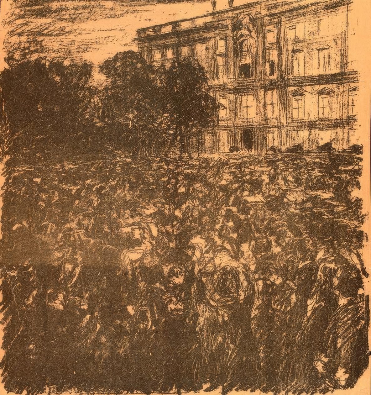 Már nem ismerek pártot, csak németeket alkotó: Max Liebermann