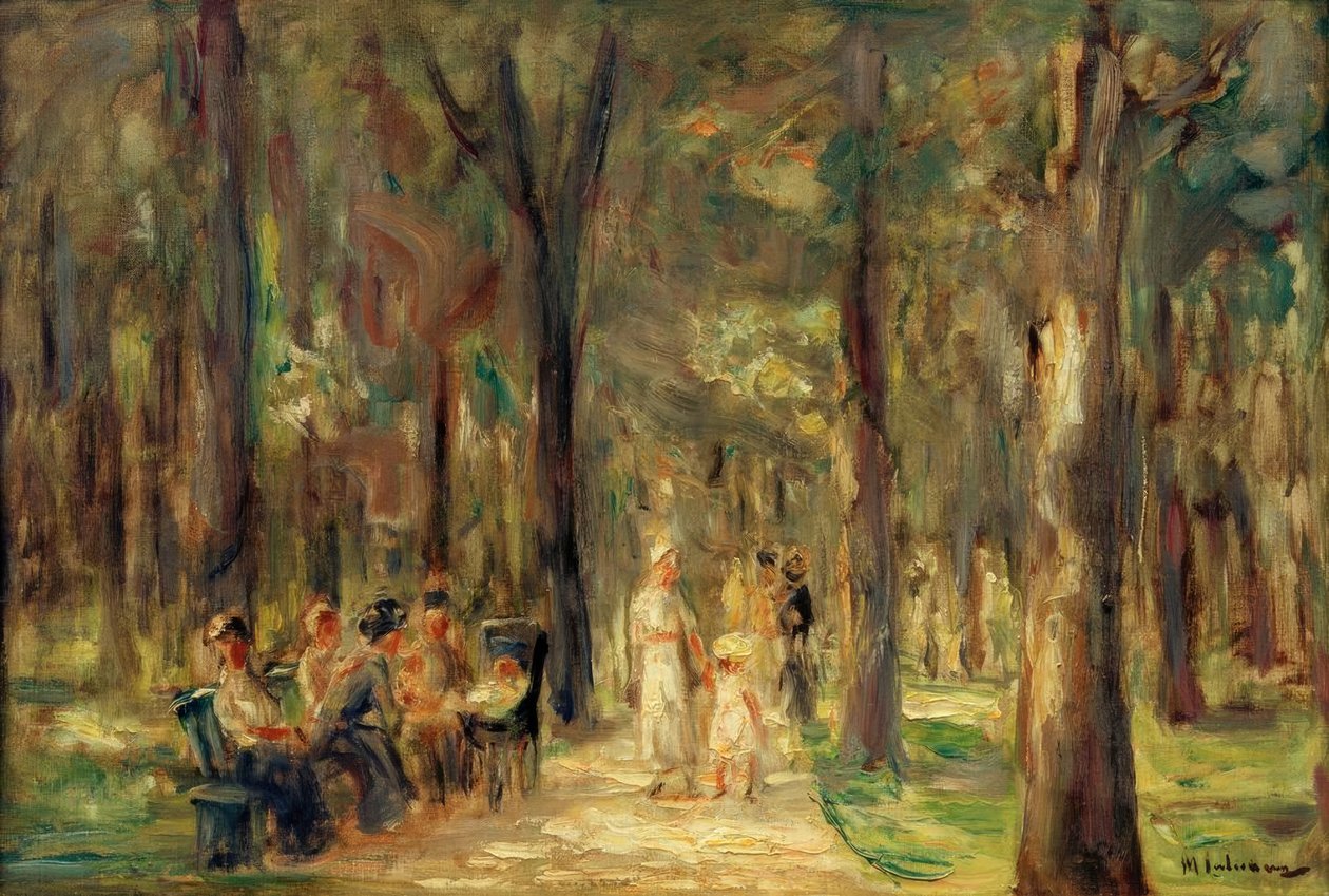 Az állatkertben alkotó: Max Liebermann