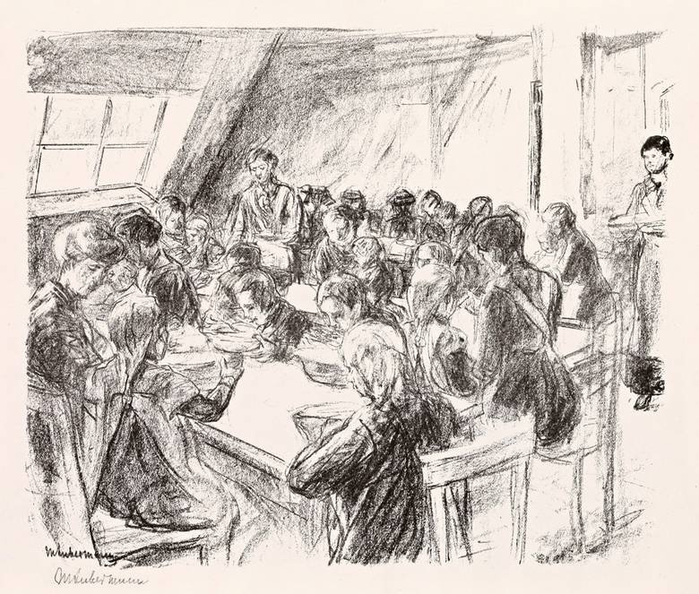 Gyermek népi konyha alkotó: Max Liebermann