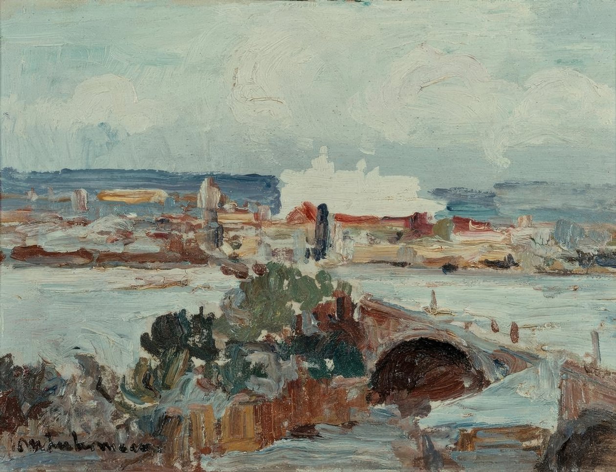 tájkép alkotó: Max Liebermann