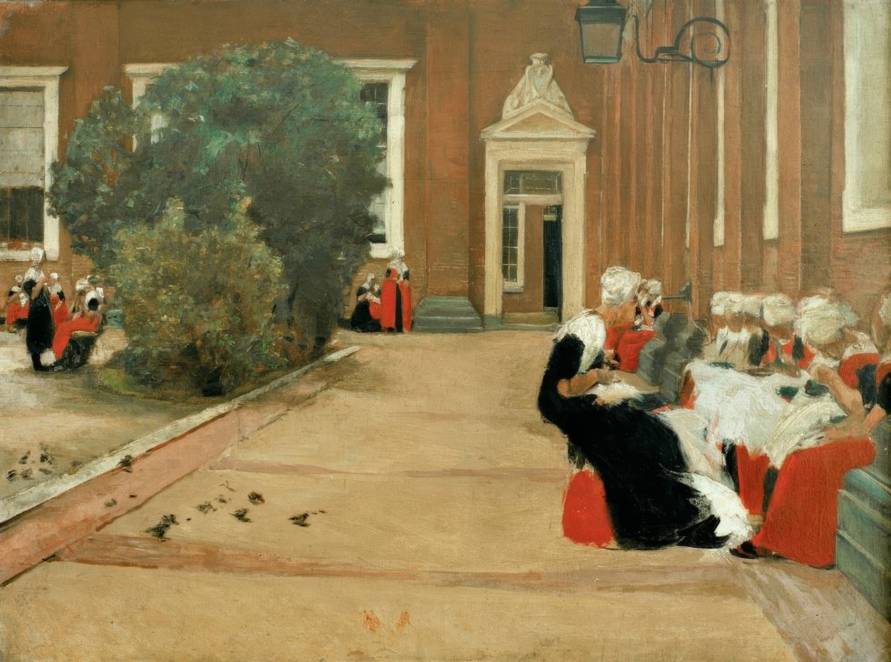 M.Liebermann, Amszterdam árva lány alkotó: Max Liebermann