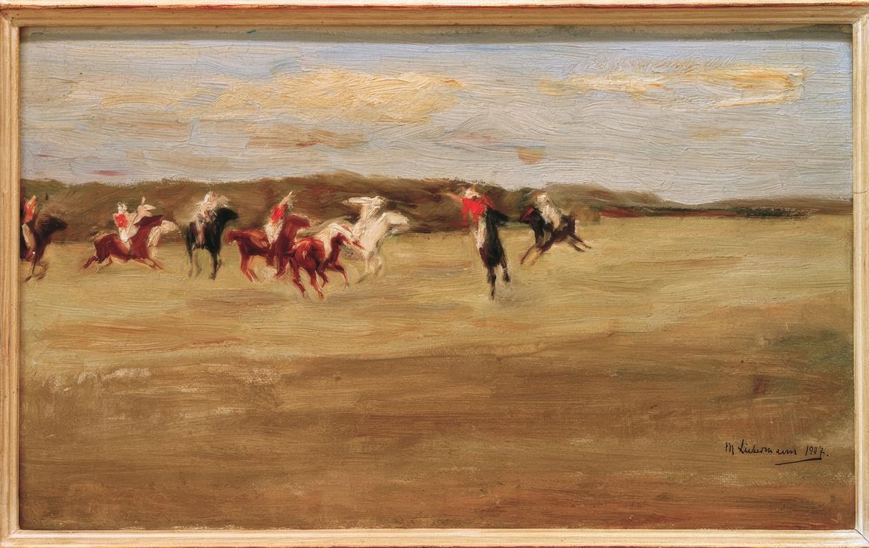 Póló játékos alkotó: Max Liebermann