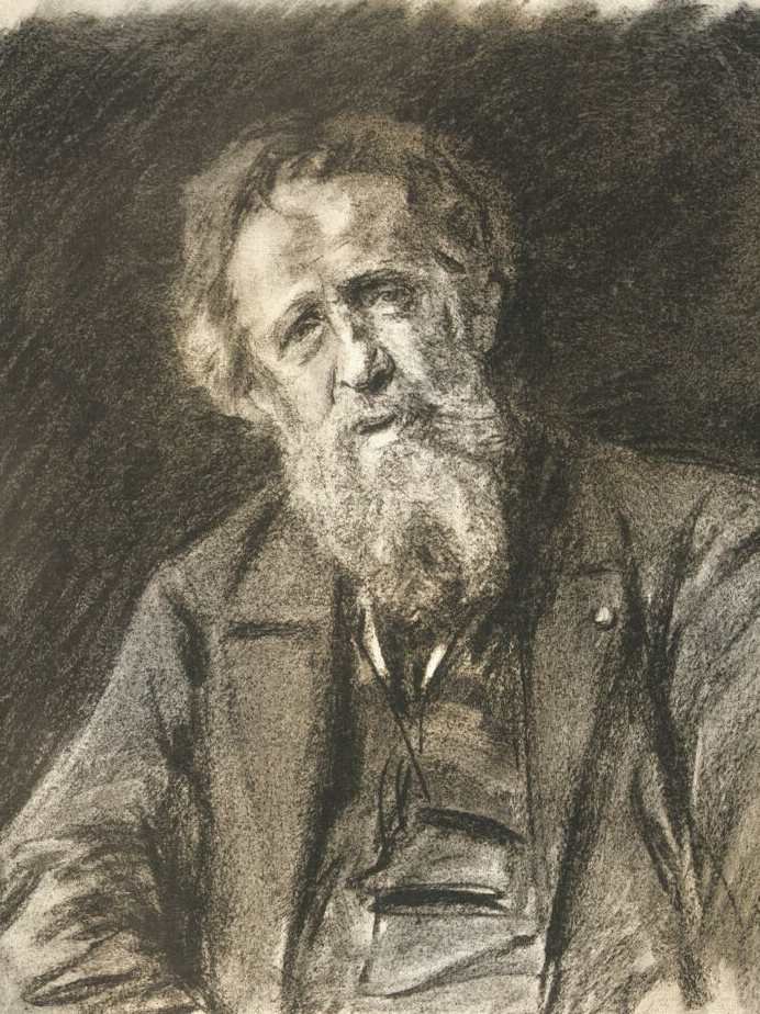 Constantin Meunier portréja alkotó: Max Liebermann