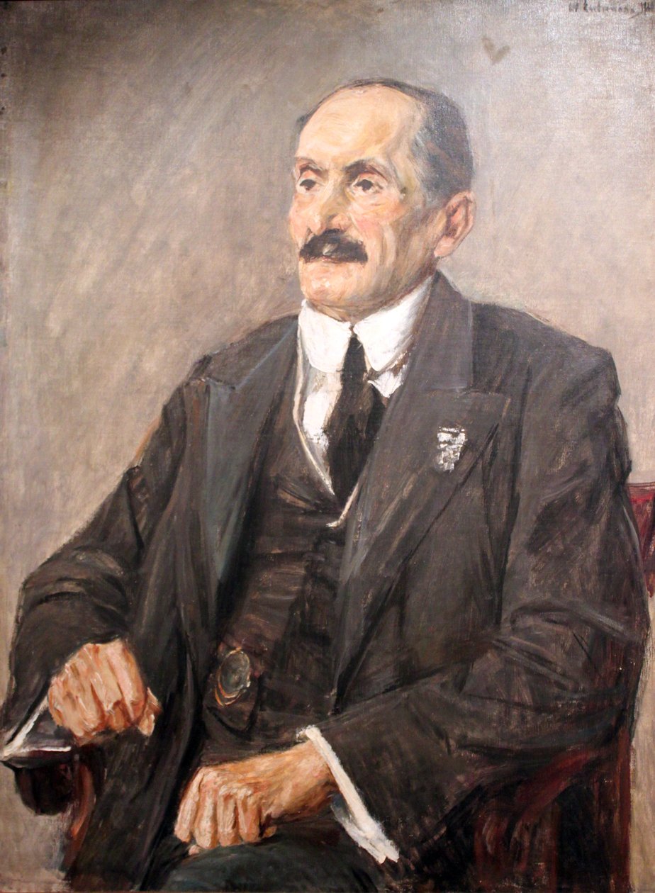 Oscar Cassel portréja alkotó: Max Liebermann