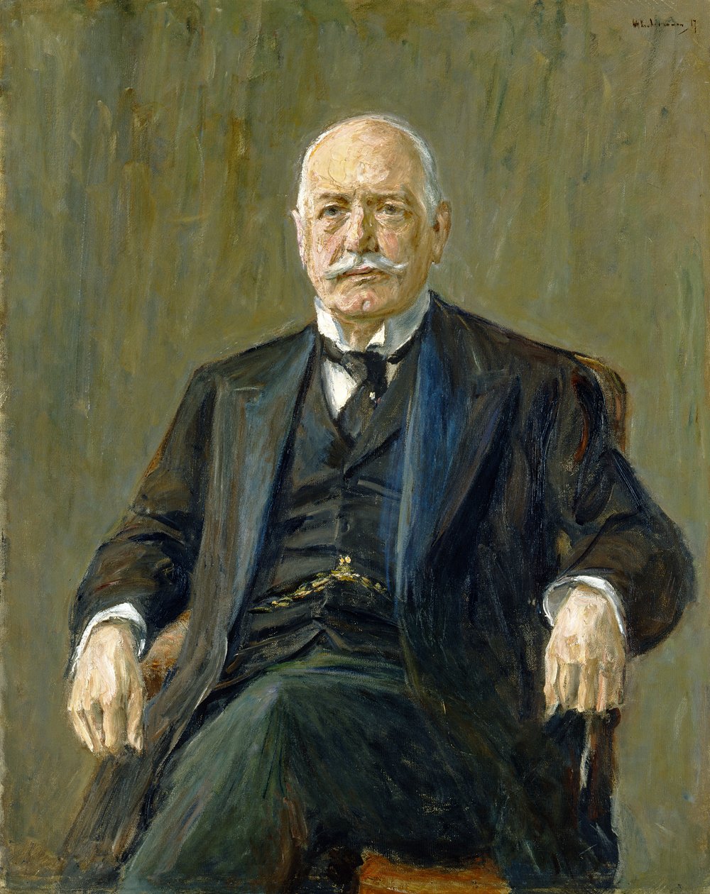 Bernhard von Bulow herceg (1849-1929) 1917 alkotó: Max Liebermann