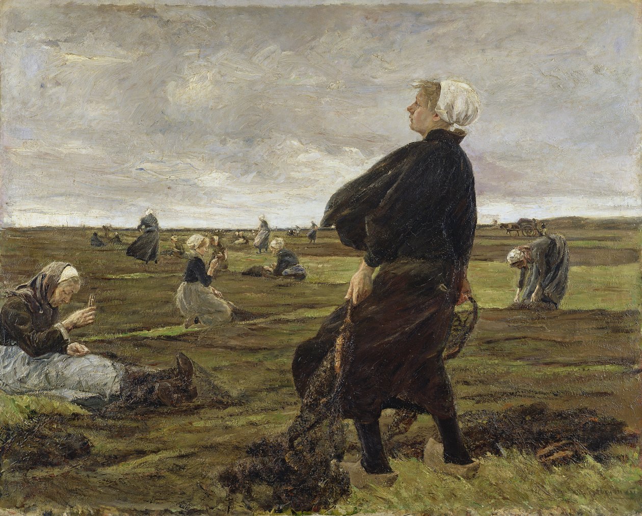 A hálók javítása, 1889 (a részletekért lásd: 144755) alkotó: Max Liebermann