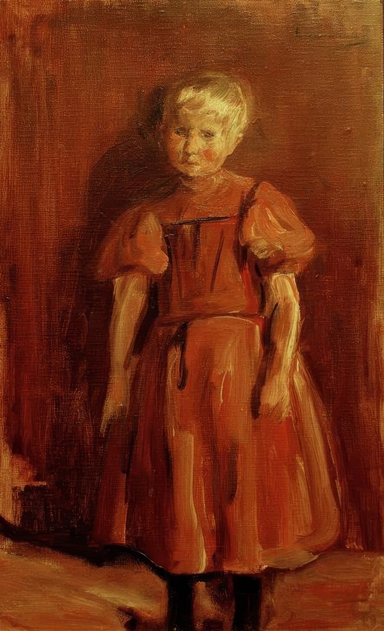 Álló lány alkotó: Max Liebermann