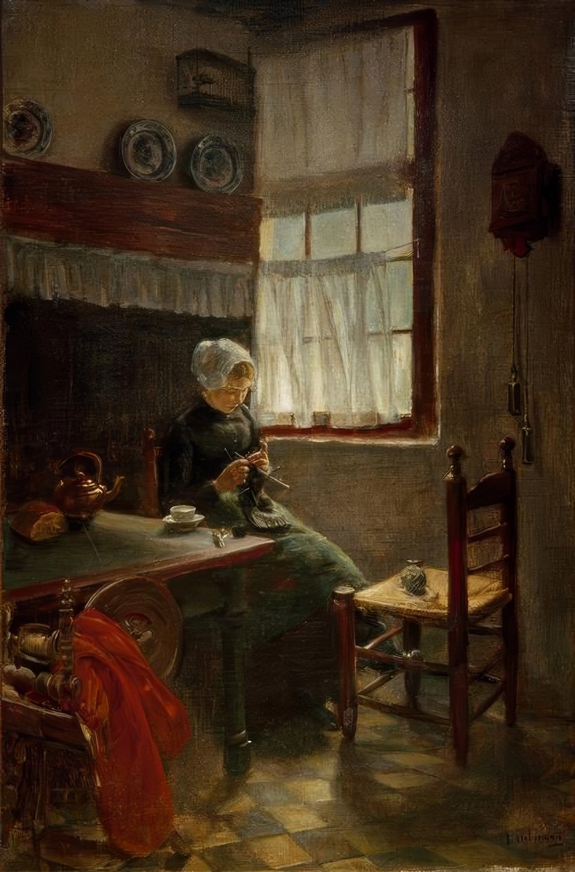 Csendes munka alkotó: Max Liebermann