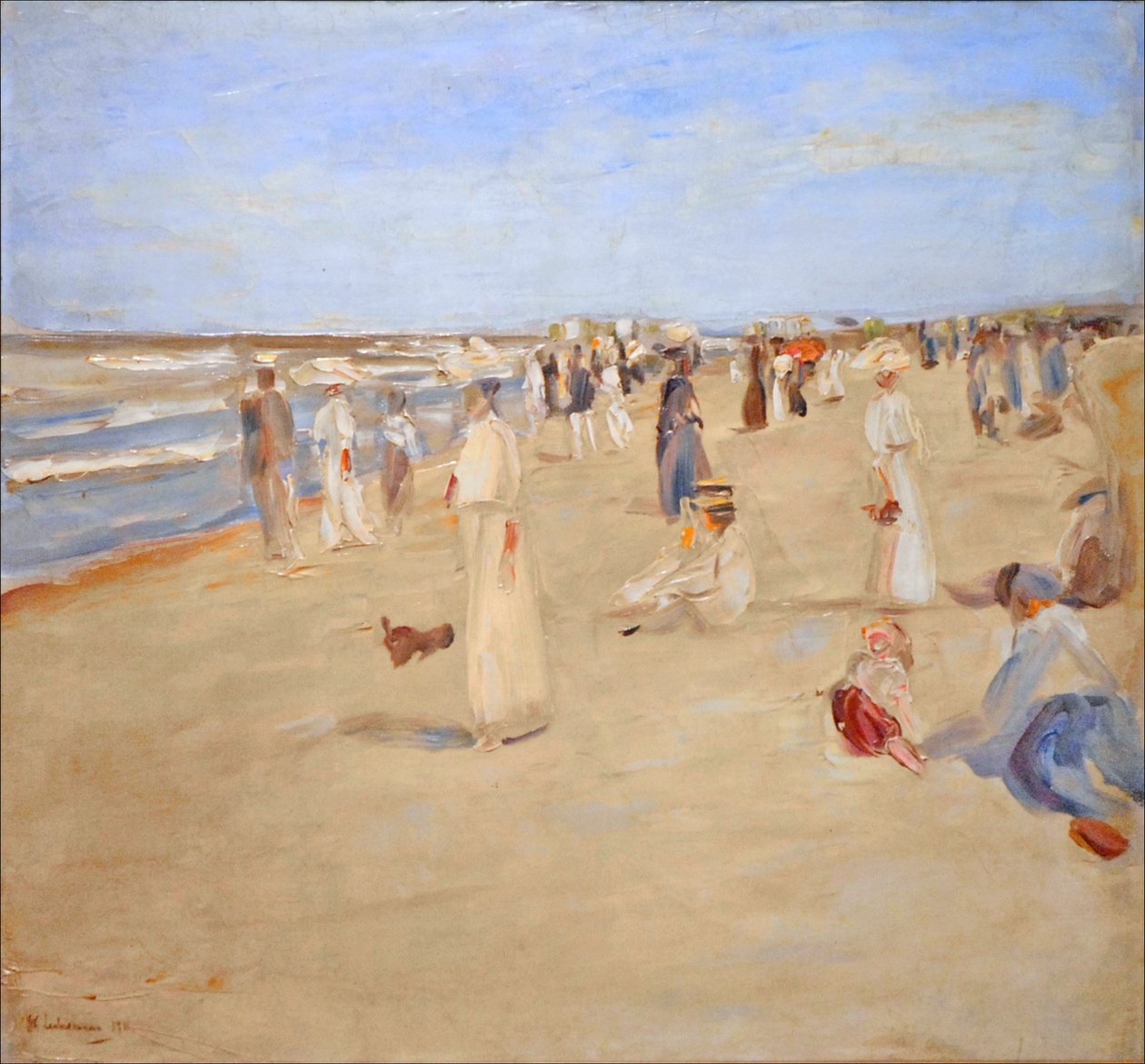 Stranbild Noordwijk alkotó: Max Liebermann
