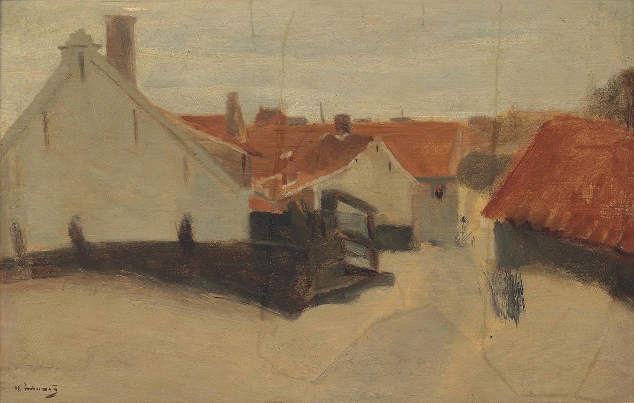 Strasse Scheveningenben alkotó: Max Liebermann