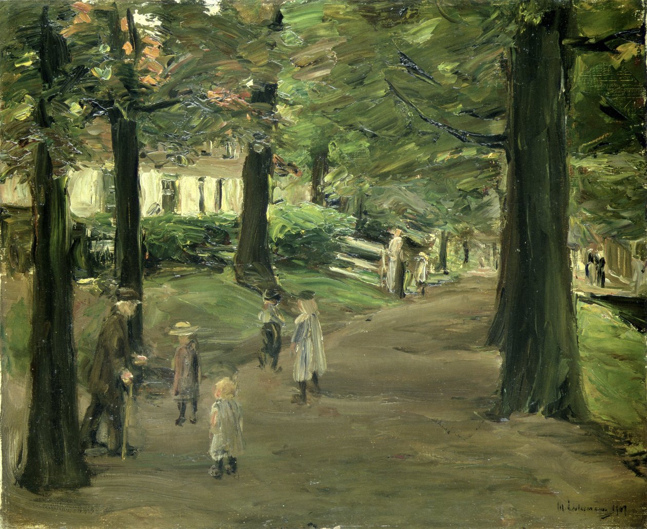 Az Avenue alkotó: Max Liebermann