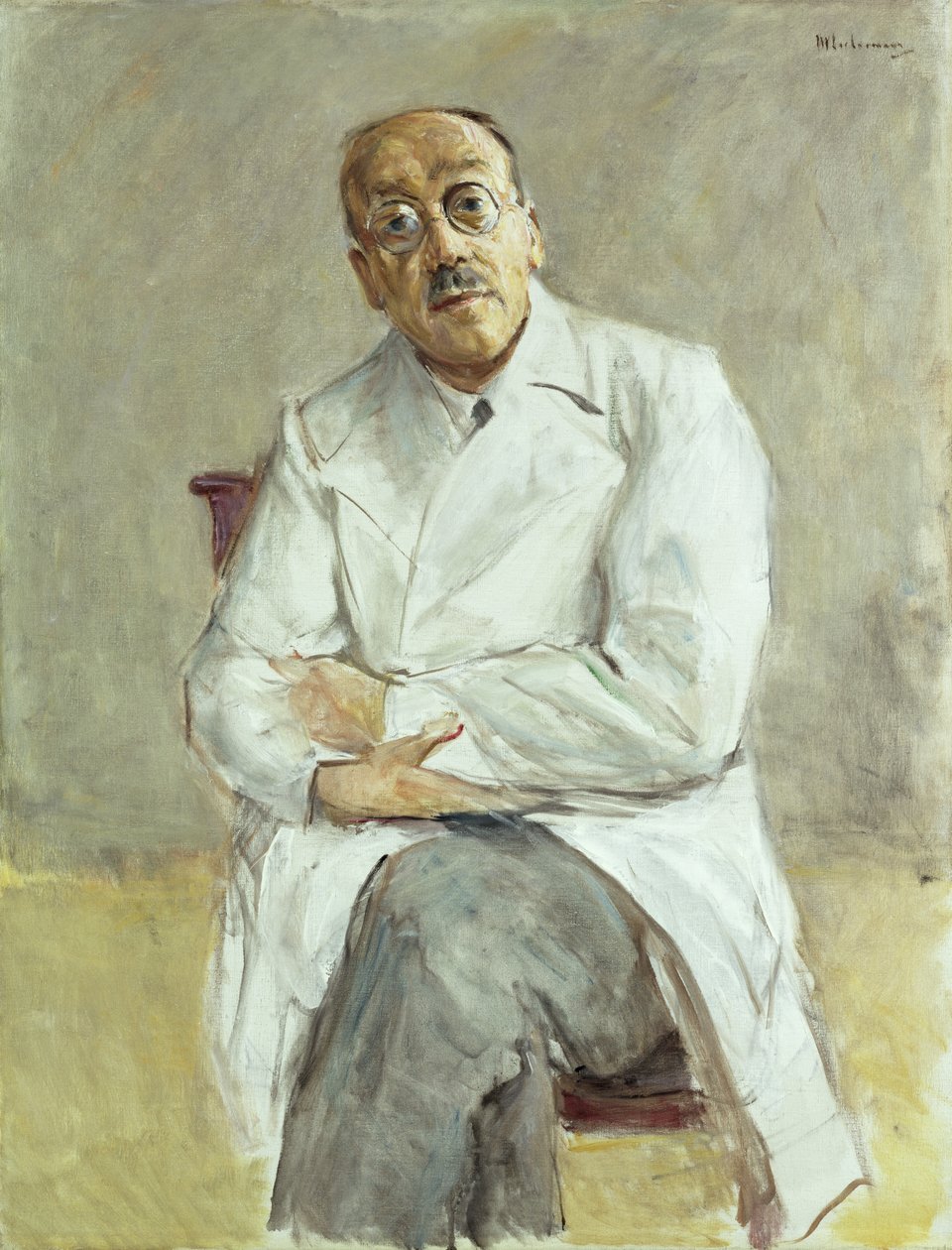 A sebész, Ferdinand Sauerbruch, 1932 alkotó: Max Liebermann