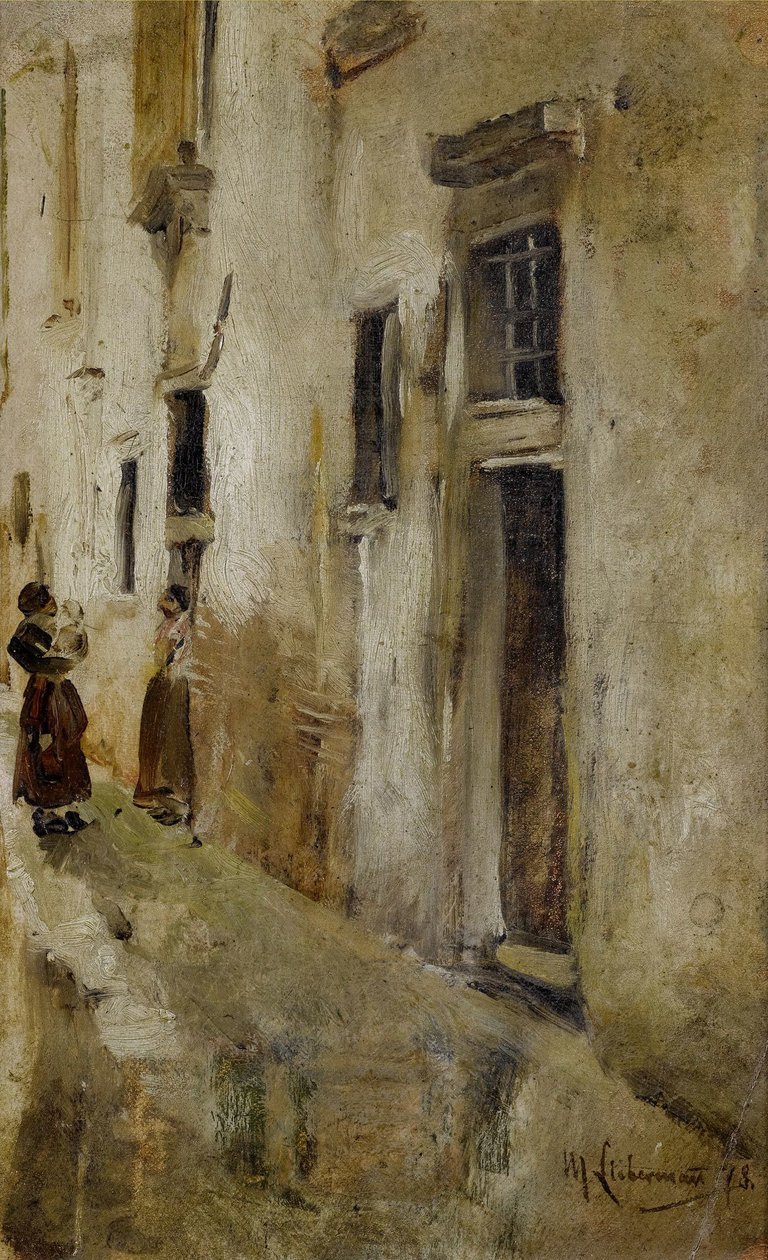 Velencei sikátor alkotó: Max Liebermann