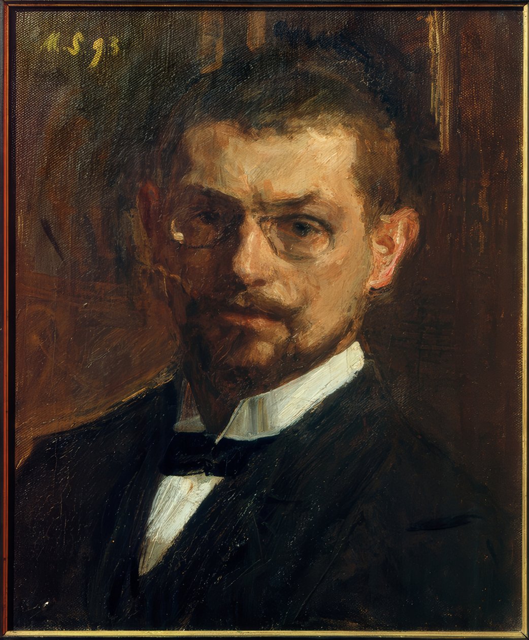 Önarckép alkotó: Max Slevogt