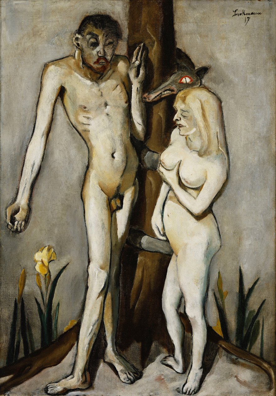 Ádám és Éva alkotó: Max Beckmann