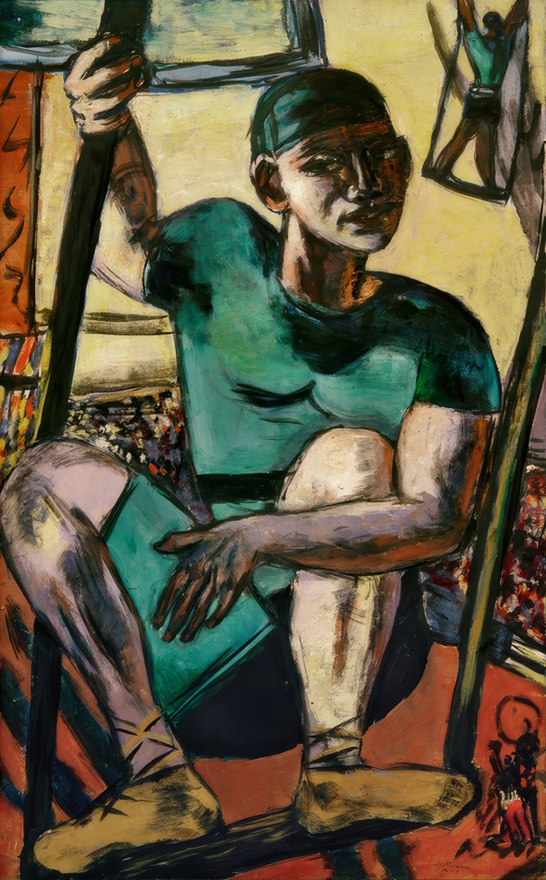 Akrobata a hintán alkotó: Max Beckmann