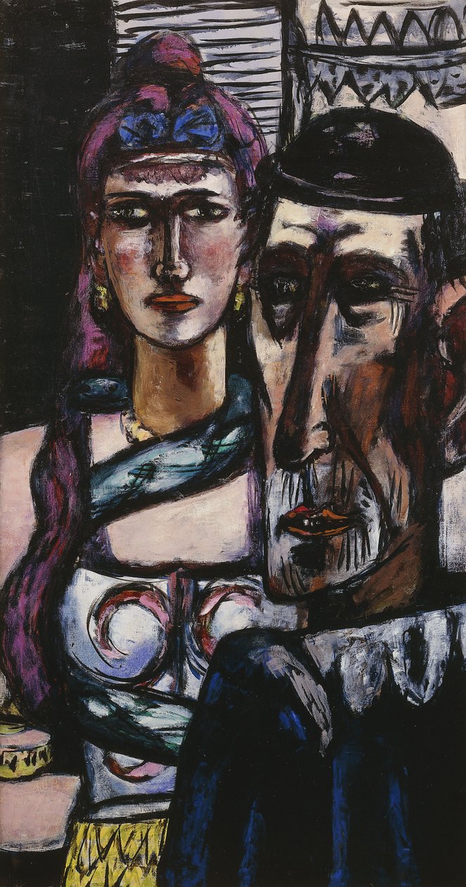 Művészek; A művész alkotó: Max Beckmann