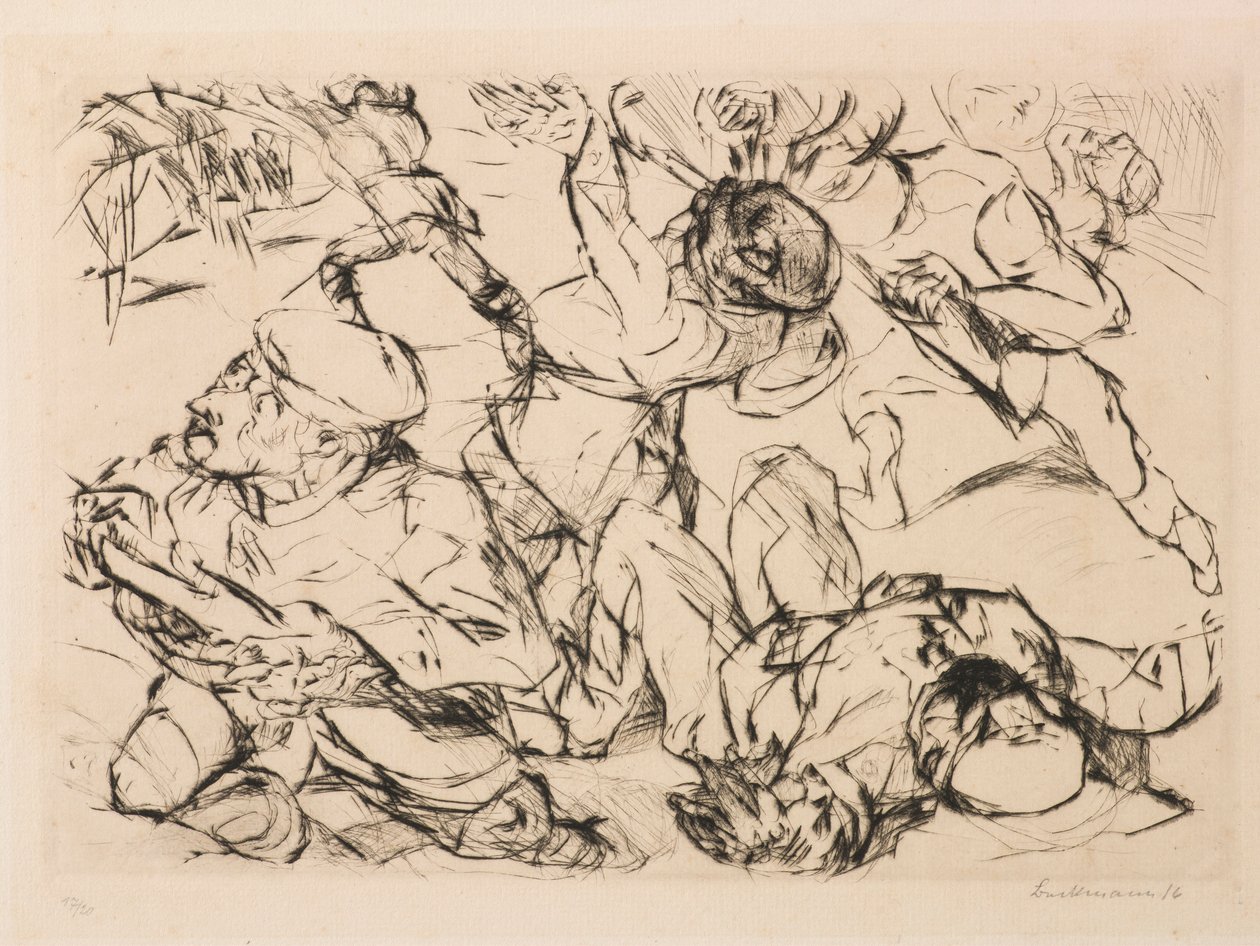 Támadás alkotó: Max Beckmann