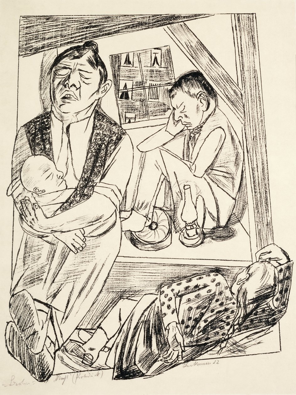 Éjszaka alkotó: Max Beckmann