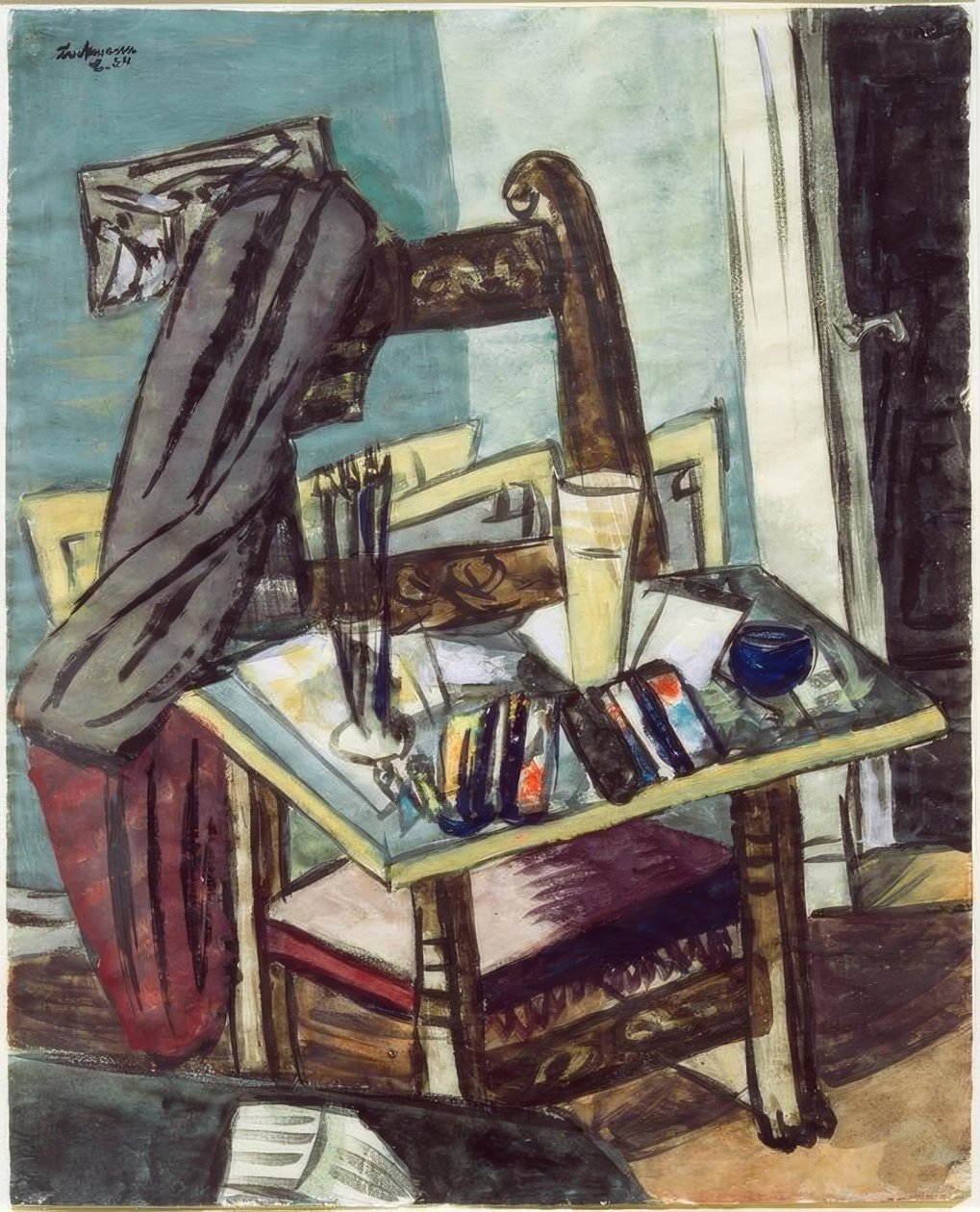Műterem alkotó: Max Beckmann