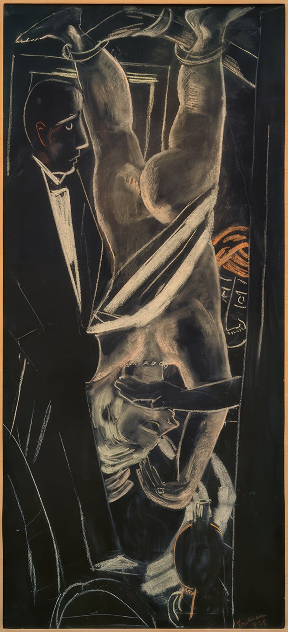 Találkozás az éjszakában alkotó: Max Beckmann