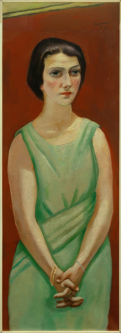Elsebt Götz portréja alkotó: Max Beckmann
