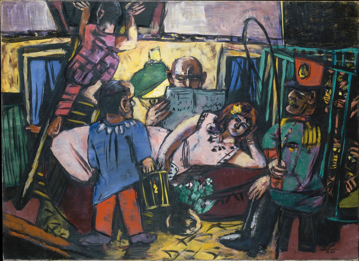 Circus Caravan alkotó: Max Beckmann