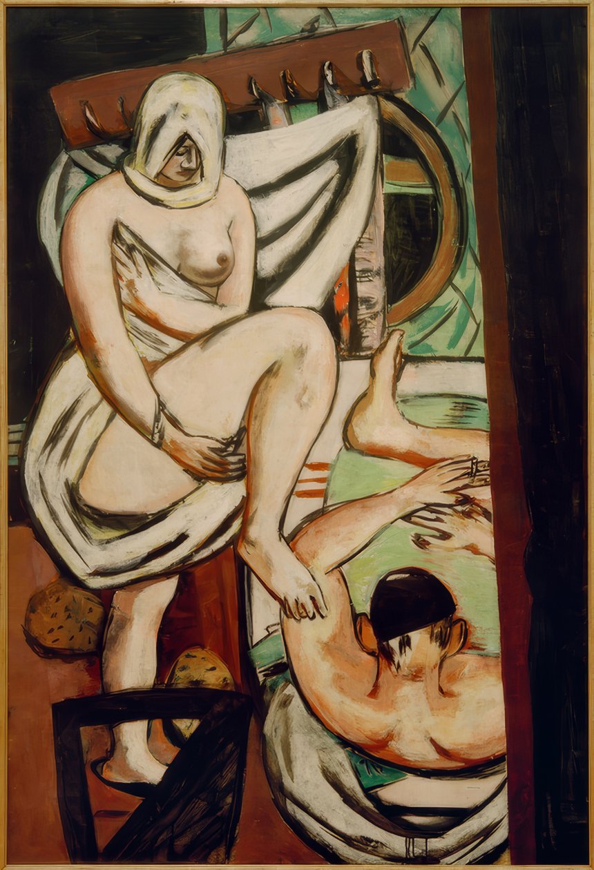 A fürdőszoba alkotó: Max Beckmann